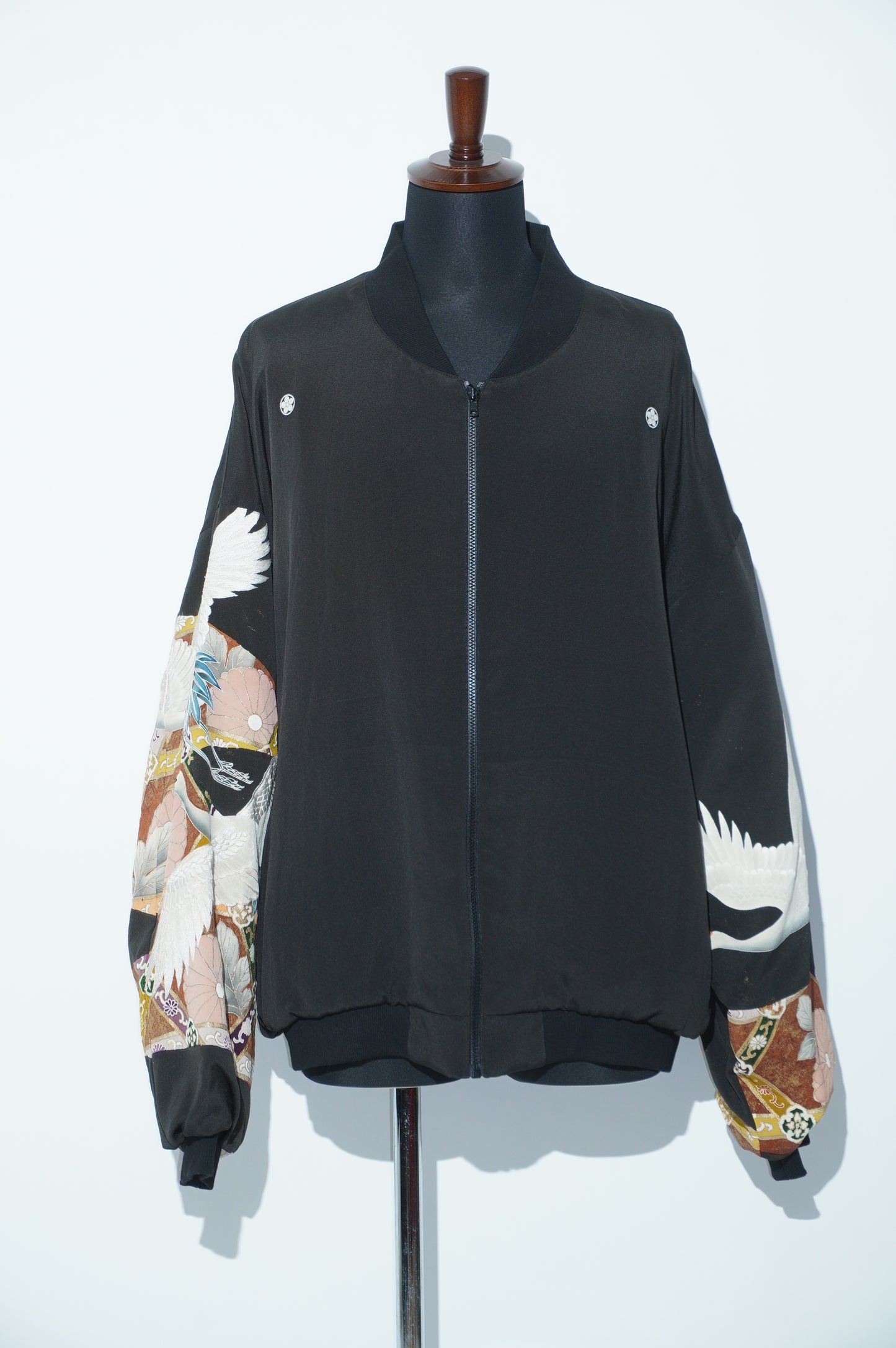 Kurutome Bomber Jacket Soaring Crane | XULY BET