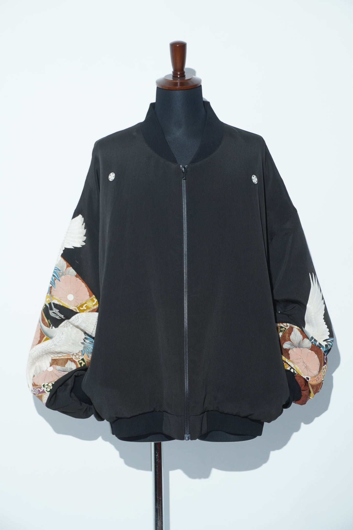 Kurutome Bomber Jacket Soaring Crane | XULY BET