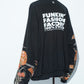 Kurutome Bomber Jacket Royal Cart & Seasonal Flowers | XULY BET