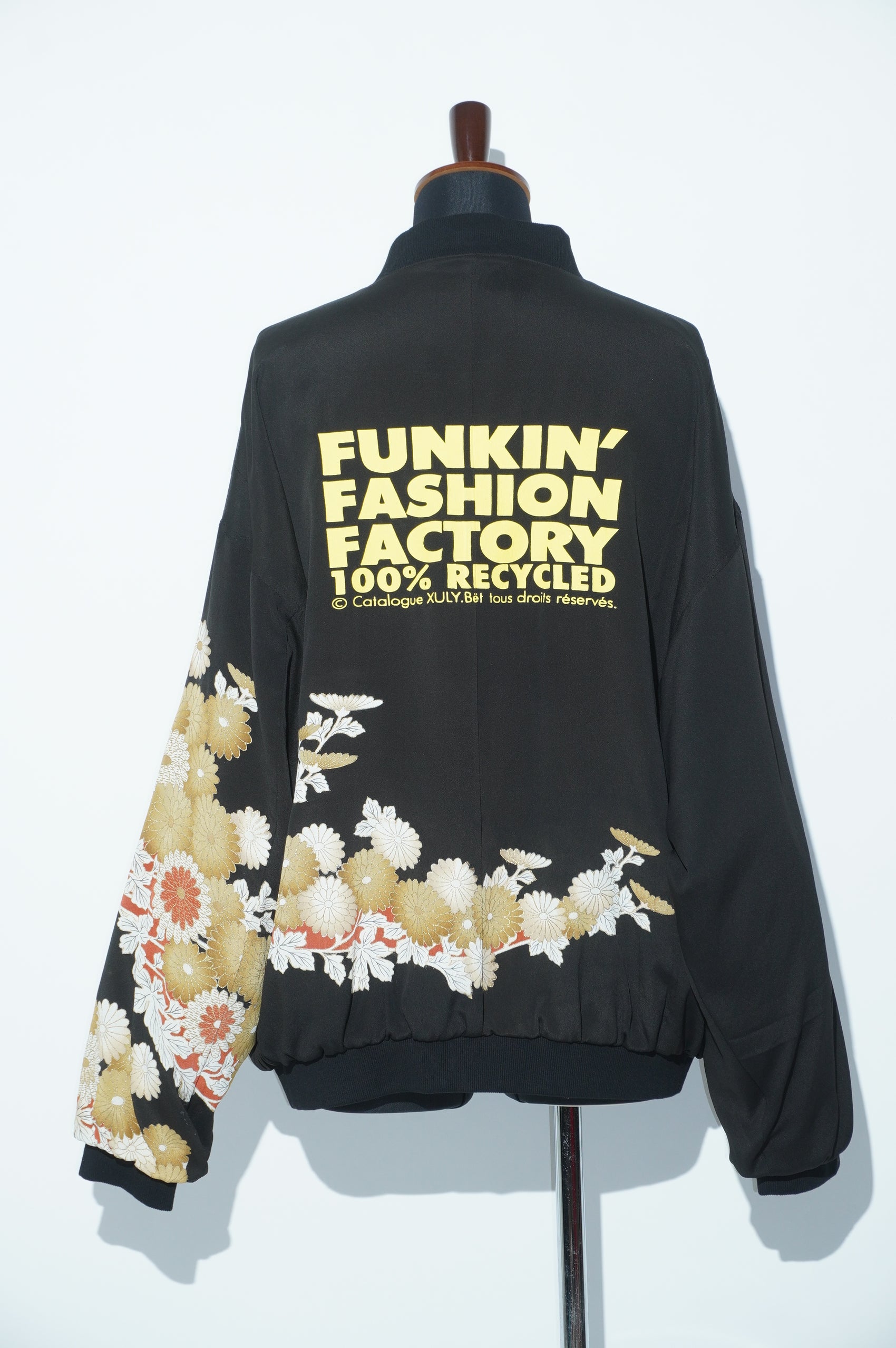 Kurutome Bomber Jacket Chrysanthemum | XULY BET