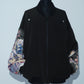 Kurutome Bomber Jacket Lily & Peony | XULY BET