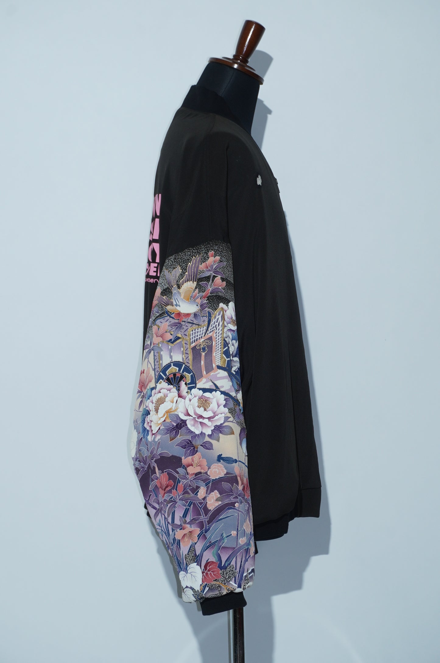 Kurutome Bomber Jacket Lily & Peony | XULY BET