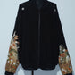 Kurutome Bomber Jacket Crane & Peony | XULY BET