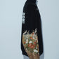 Kurutome Bomber Jacket Crane & Peony | XULY BET